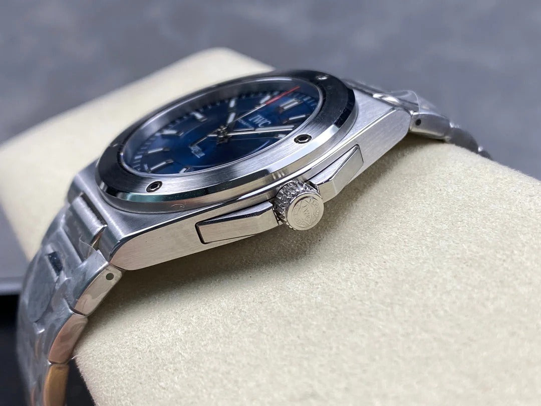 IWC Ingenieur 40mm Blue Dial Steel Case