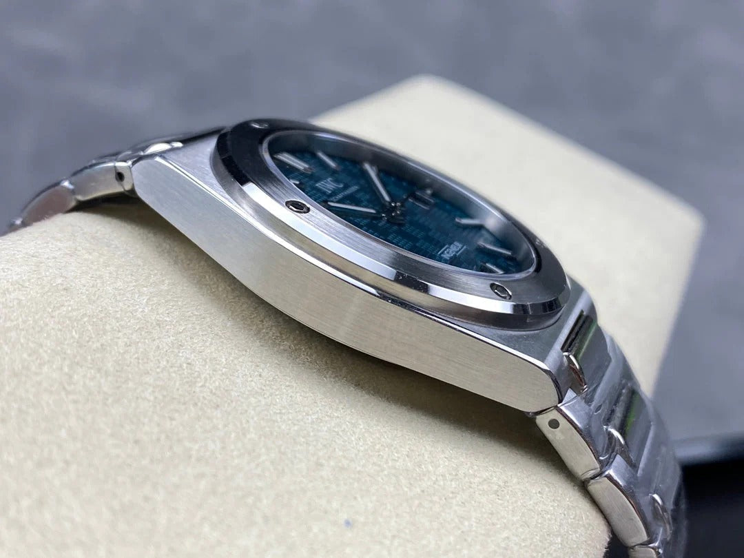 IWC Ingenieur 40mm Aqua Blue Dial Steel Case