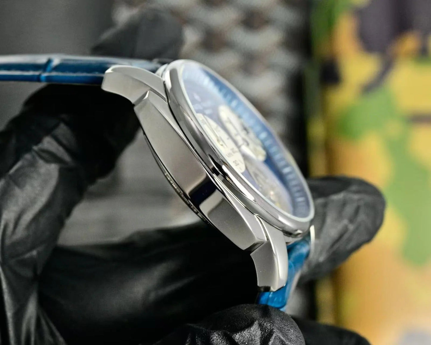 Patek Philippe Double Tourbillon Blue Dial 42mm Watch