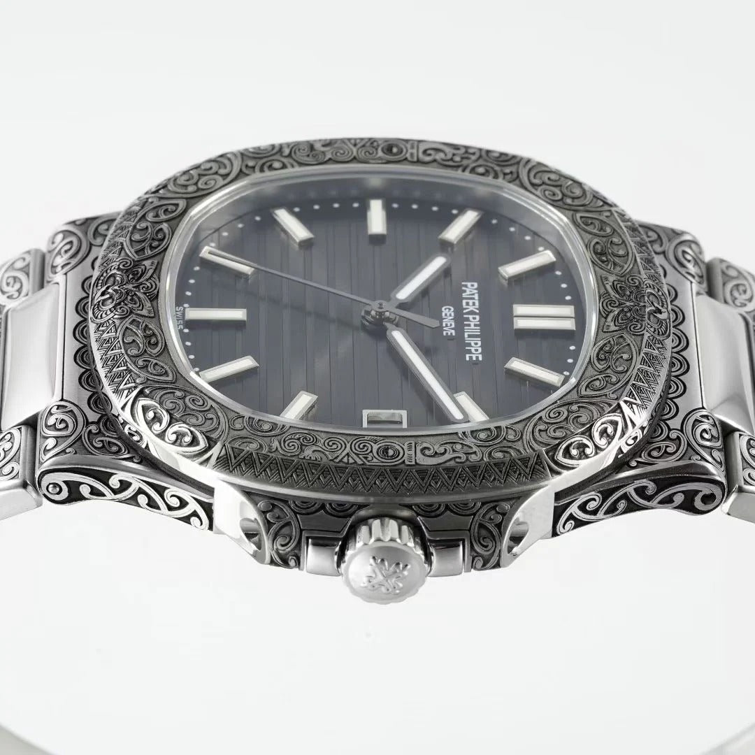 Patek Philippe Nautilus 5711 "Children Action"40mm Black Dial Stainless Steel Case