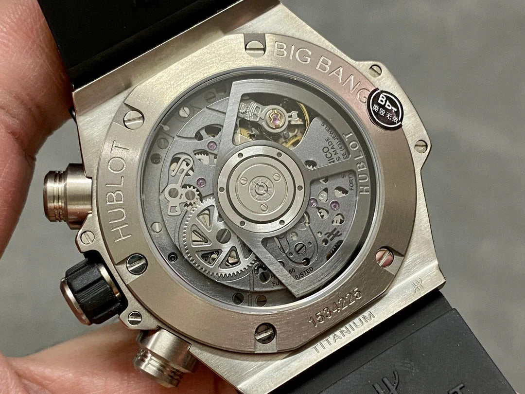 Hublot Big Bang Unico Titanium 42mm Watch with Black Ceramic Bezel