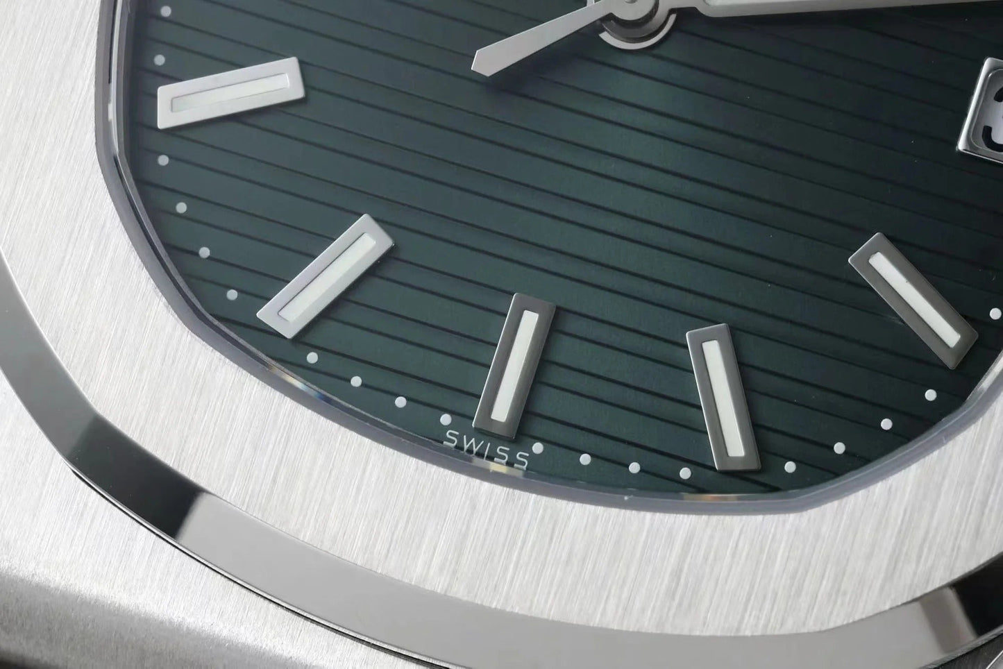 Patek Philippe Nautilus 41mm Dark Emerald Green Dial Steel Strap