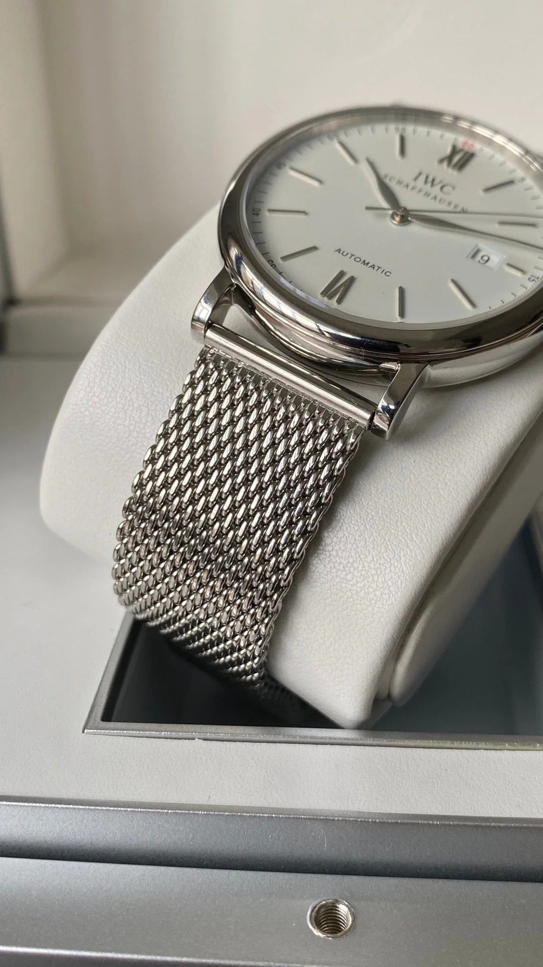 IWC Portofino V2 40mm White Dial Steel Case