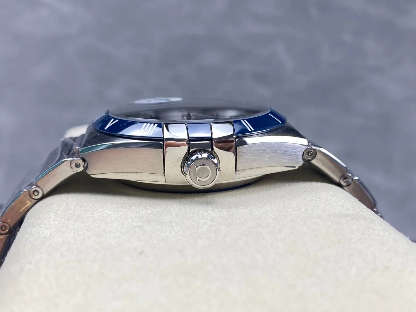 Omega Constellation Co-Axial Master Chronometer 41 mm Stainless Steel Case Blue Dial