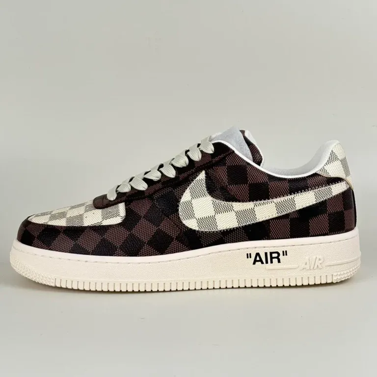 Louis Vuitton x Nike Air Force 1 ‘Damier Brown/ White’