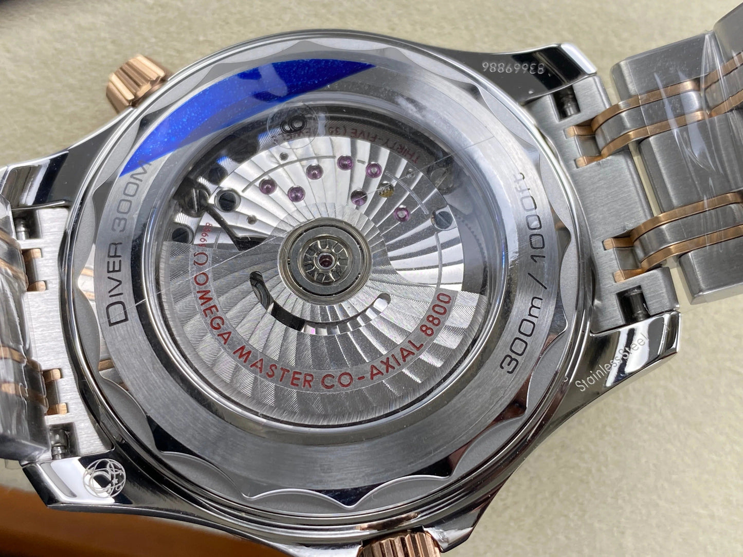 Omega Seamaster Diver 300M Master Chronometer 42mm Blue Dial Stainless Steel