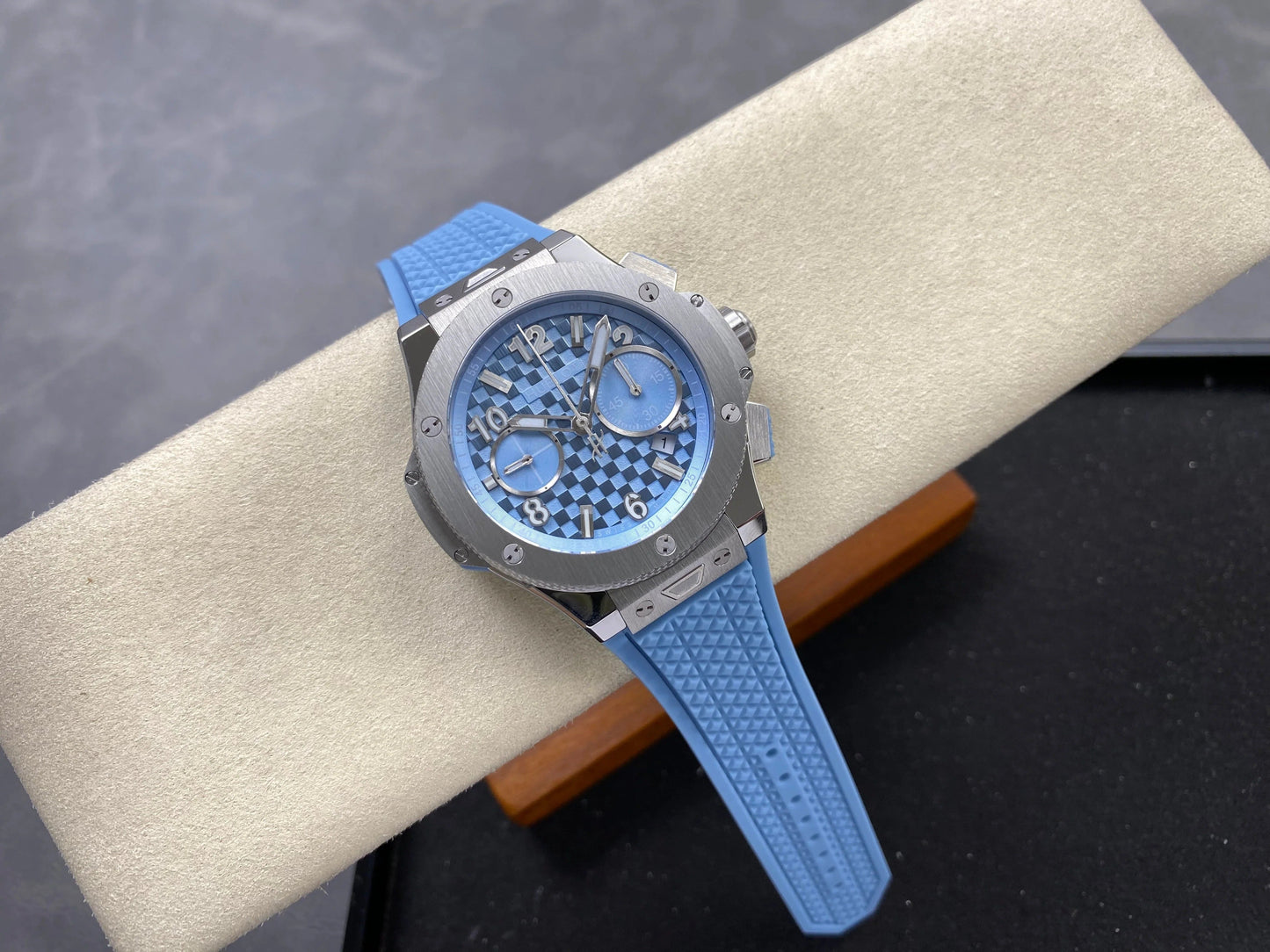 Hublot Big Bang Unico Original Unico Titanium Coal Blue 43mm Watch