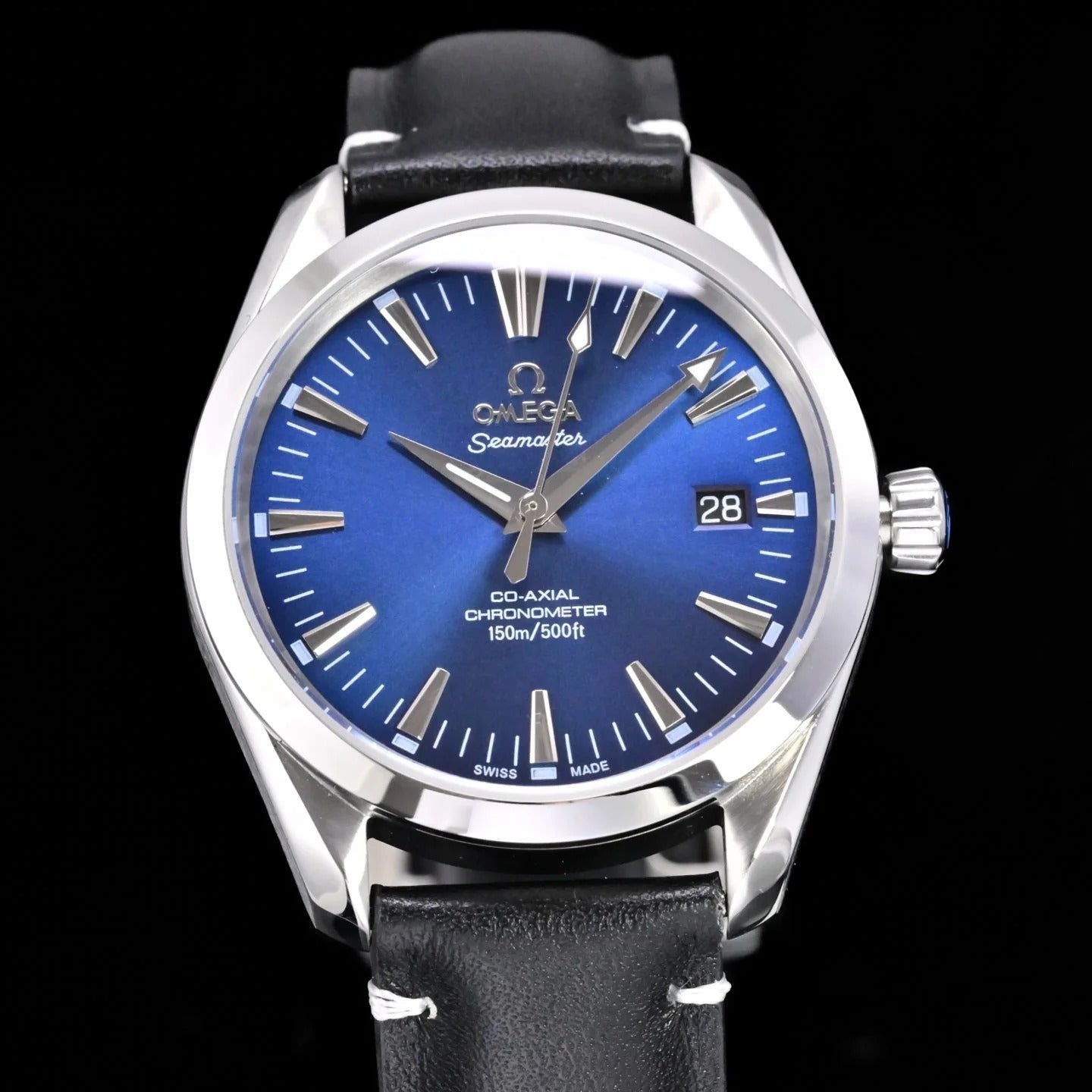 Omega De Ville Prestige Co-Axial Master Chronometer 40 mm Watch Blue Dial