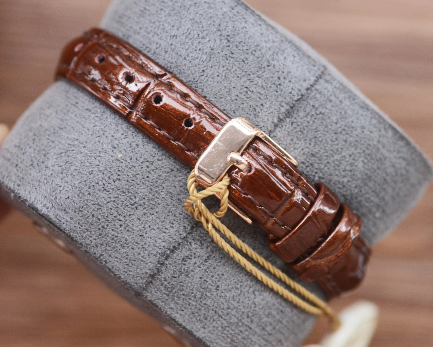 Omega De Ville Prestige 34mm Watch Leather Strap