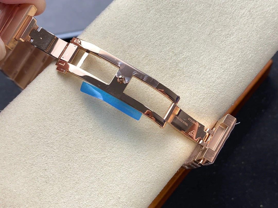 Omega Constellation Co-Axial Master Chronometer 41 mm Rose Gold Steel Blue Dial