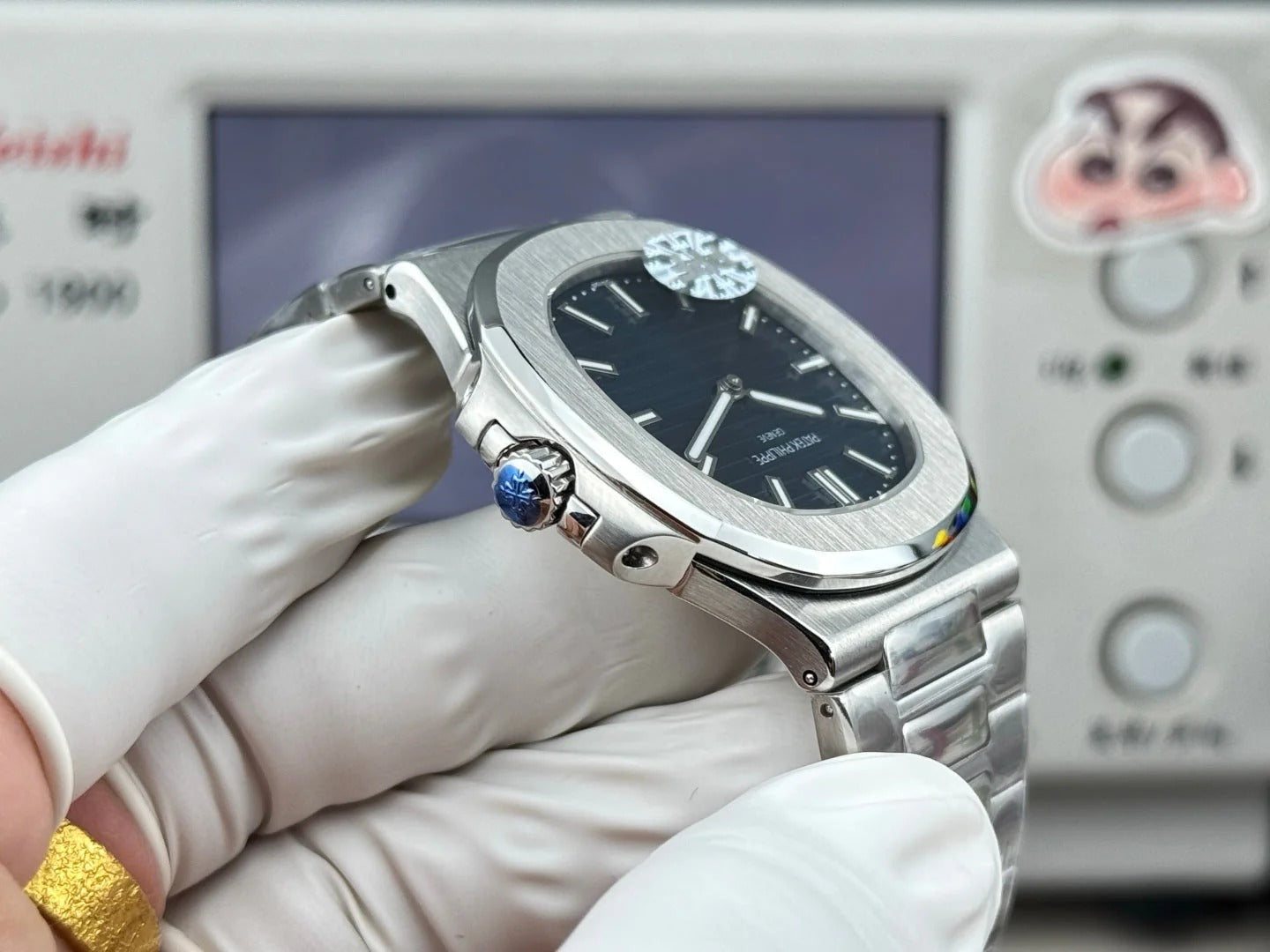 Patek Philippe Nautilus 41mm Blue Dial Steel Strap