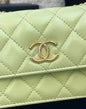 Chanel Green Shoulder Chain Bag Brand New With Box