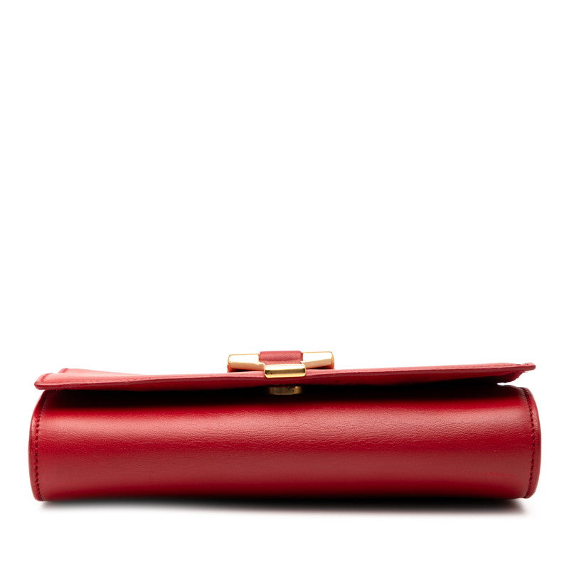 Saint Laurent Classic Y Line Satchel Small Leather Shoulder Bag