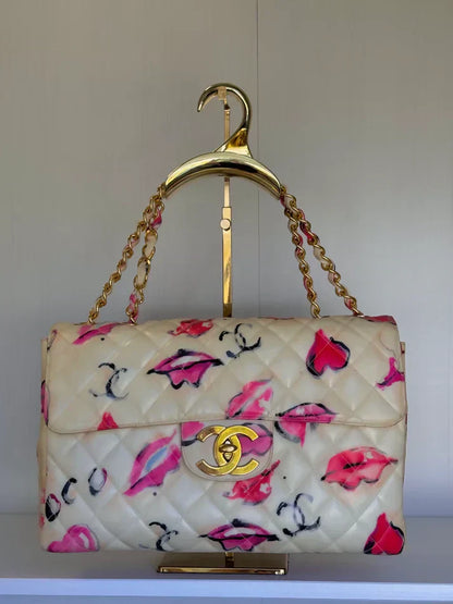 Chanel 1994 Jumbo Lips Kisses Flap Bag