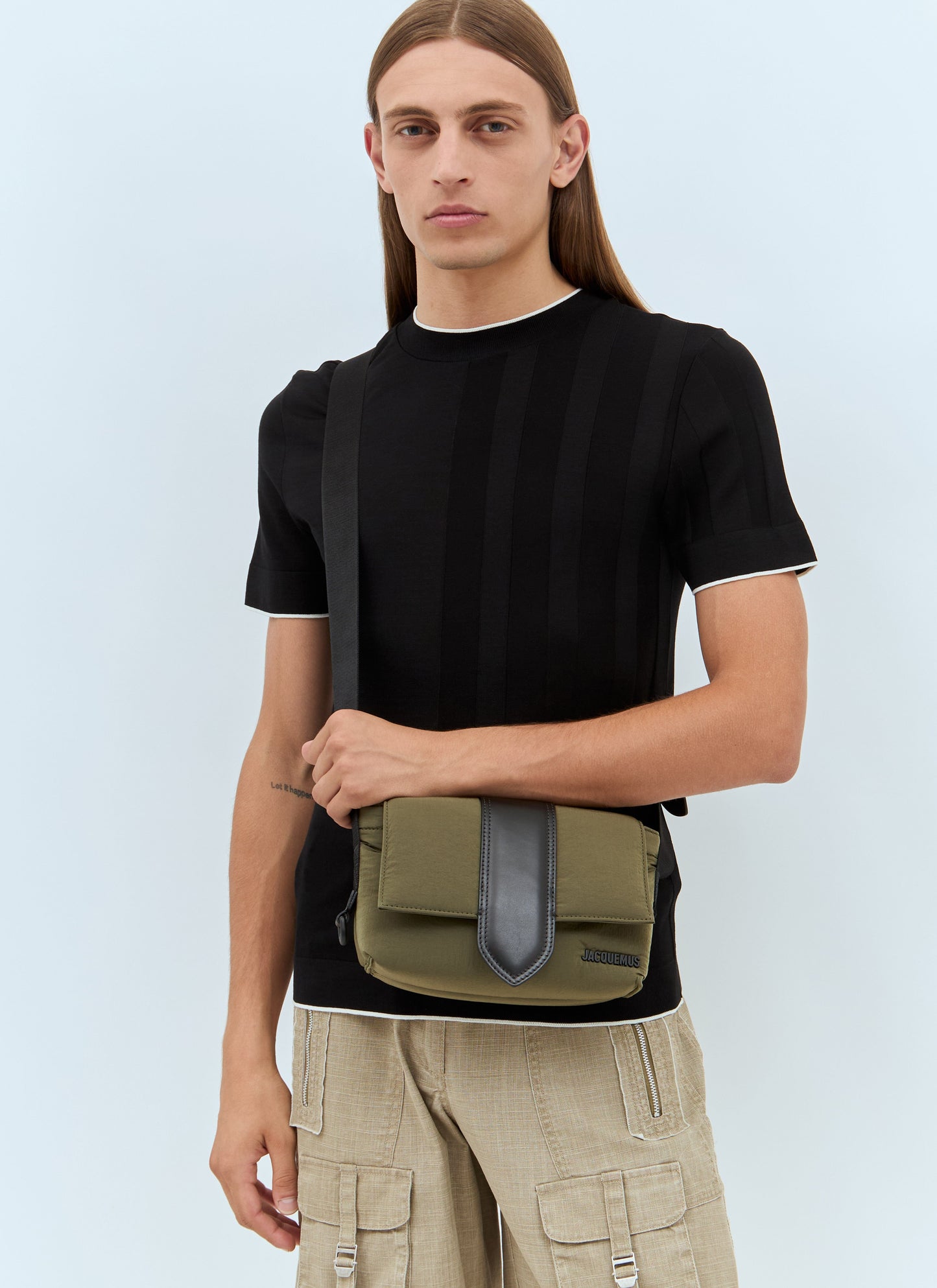 Jacquemus Men Le Petit Messenger Bambino Crossbody Bag