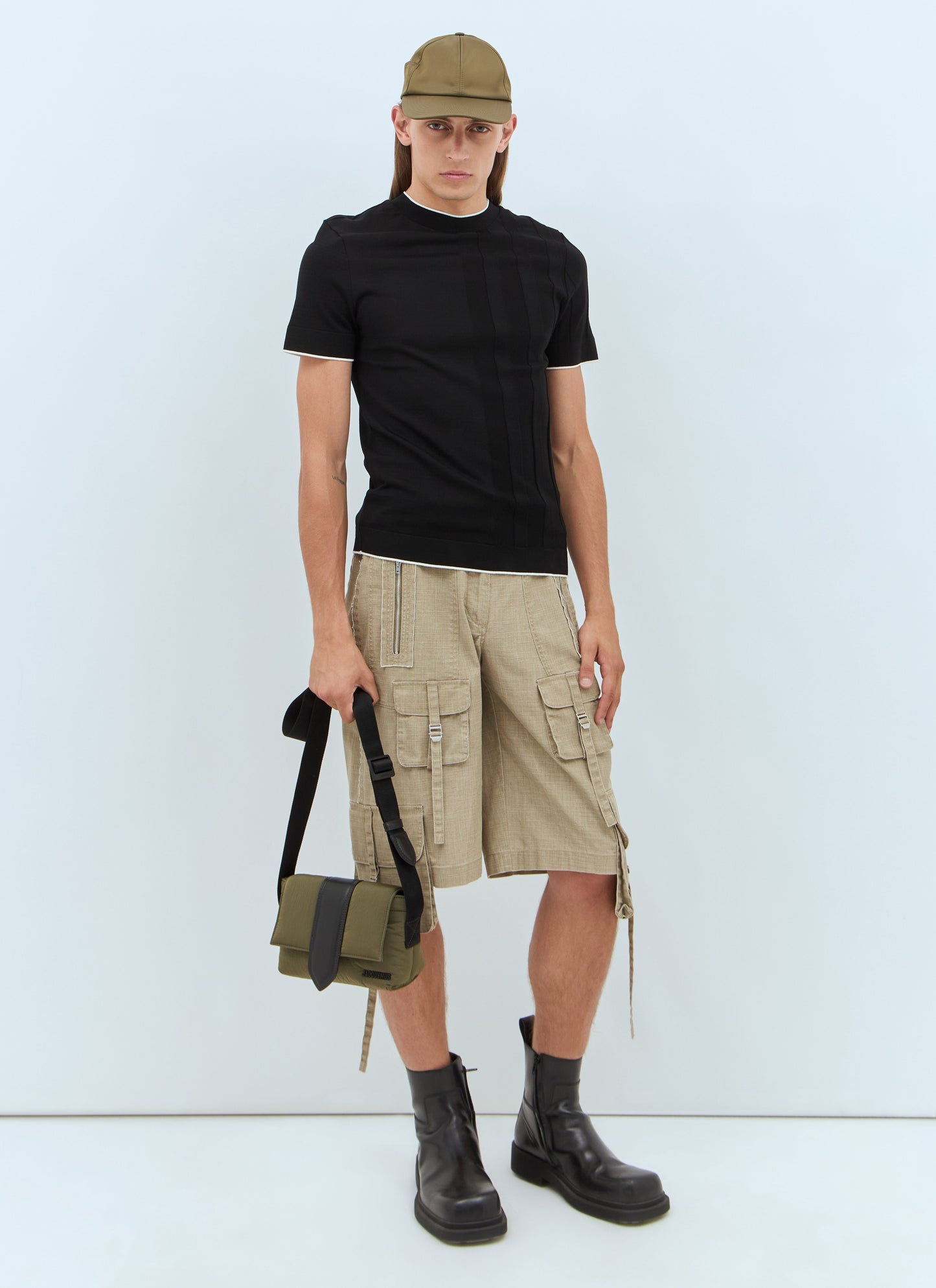 Jacquemus Men Le Petit Messenger Bambino Crossbody Bag