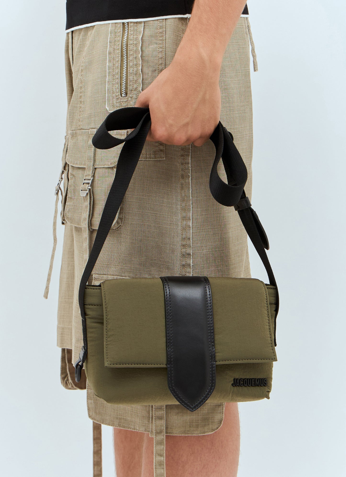 Jacquemus Men Le Petit Messenger Bambino Crossbody Bag