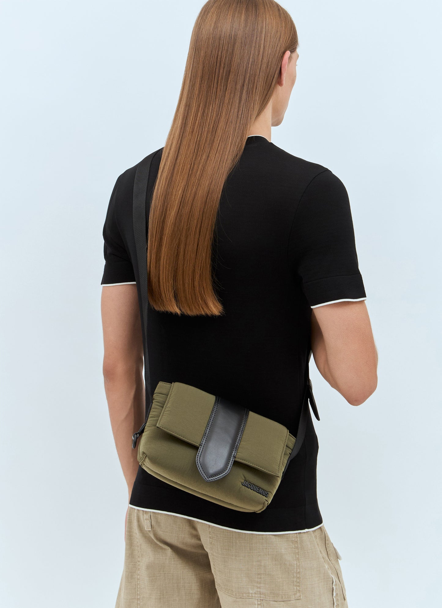 Jacquemus Men Le Petit Messenger Bambino Crossbody Bag