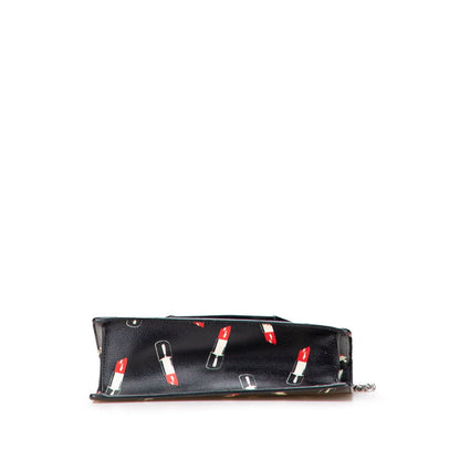 Saint Laurent Lipstick Motif Leather Shoulder Bag