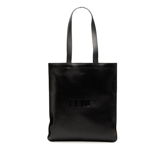Fendi Tote Leather Red Tote Bag Style 15