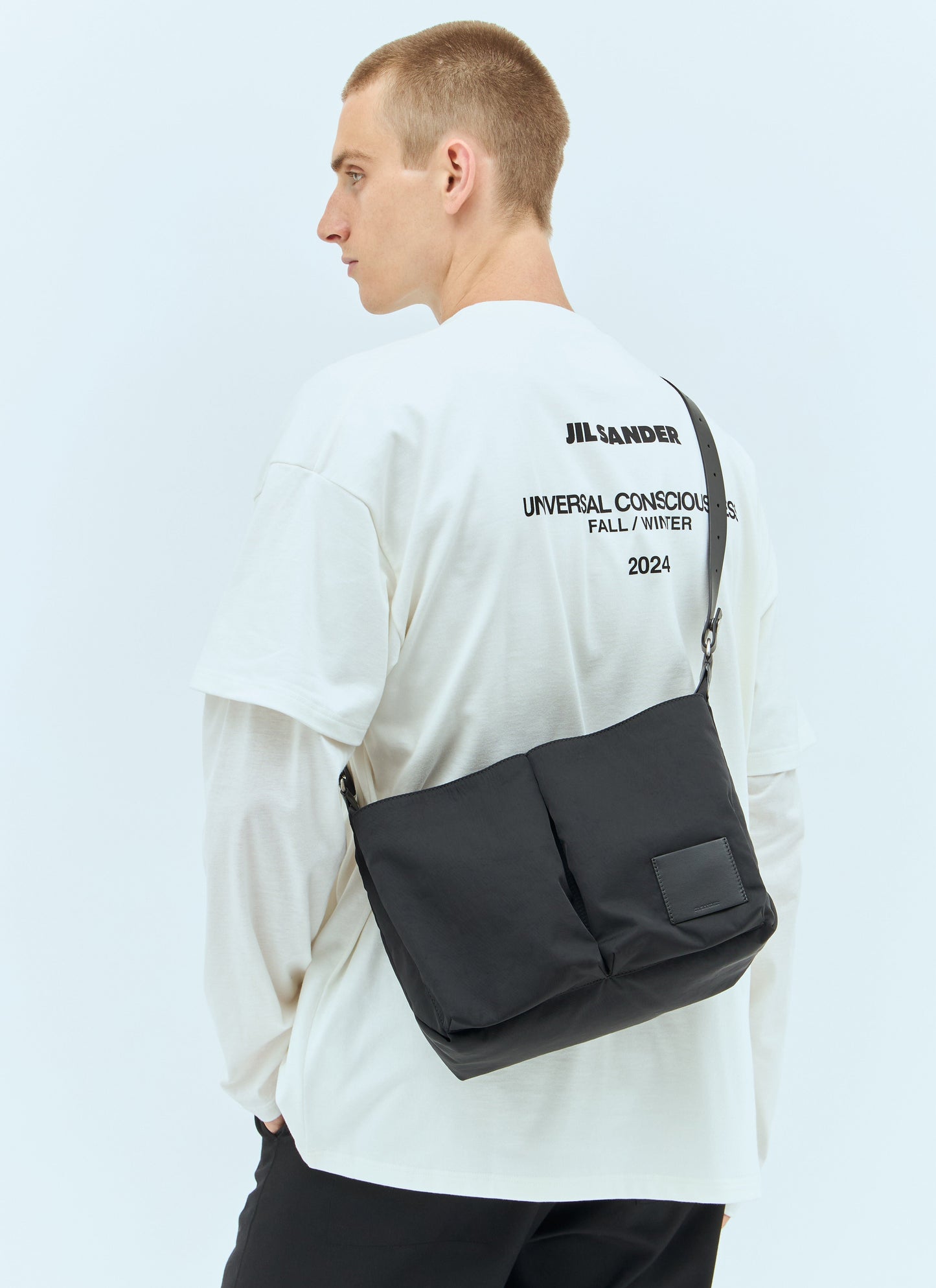 Jil Sander Men Pilot Crossbody Bag