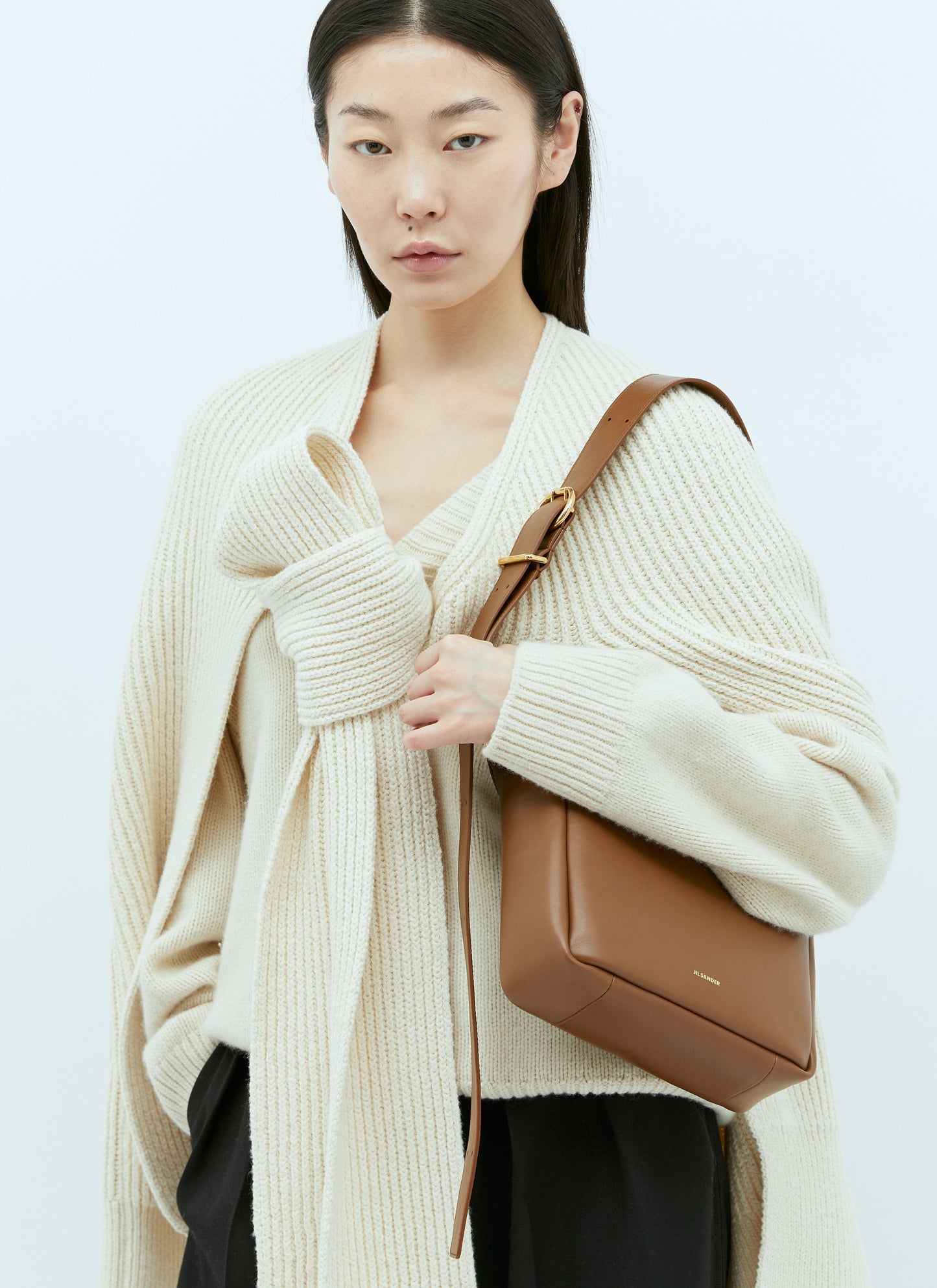 Jil Sander Women Mini Flap Crossbody Bag