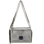 Jimmy Choo Metallic Silver Lockett Crossbody Shoulder Bag