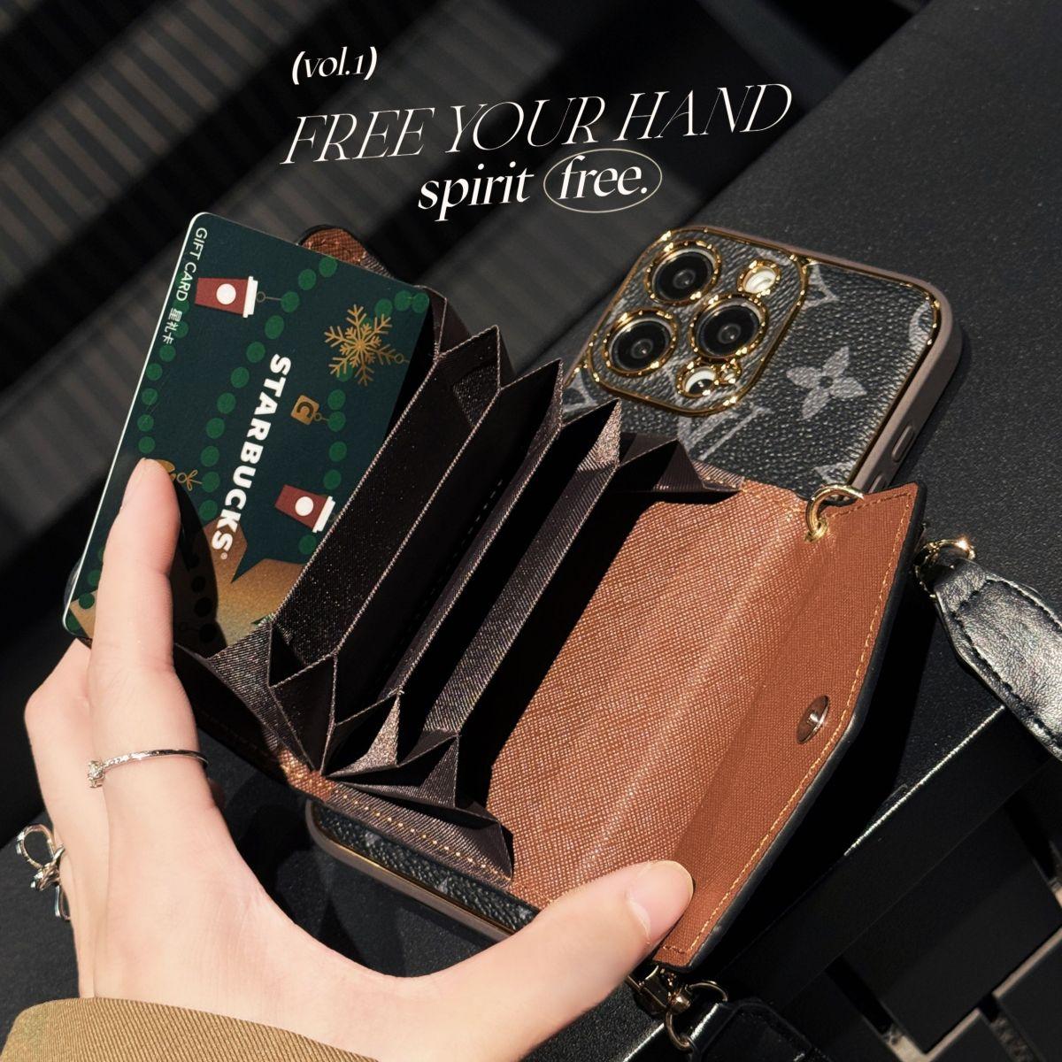 iPhone Case 2001 Small & Large| Accordion card holder