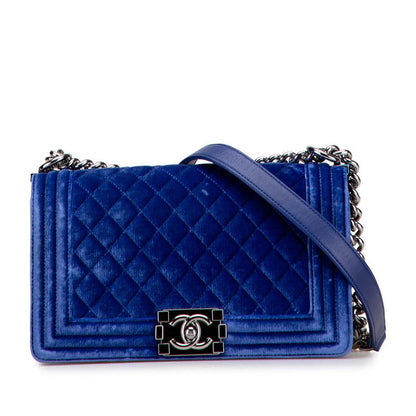 Chanel Boy Leather Shoulder Bag Style 20