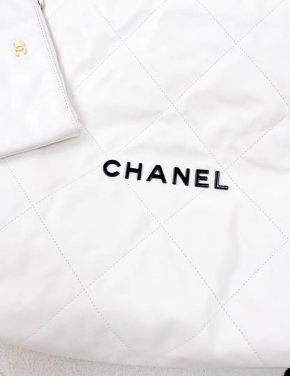 Chanel Chanel 22 Calfskin Black Shoulder Bag Calfskin