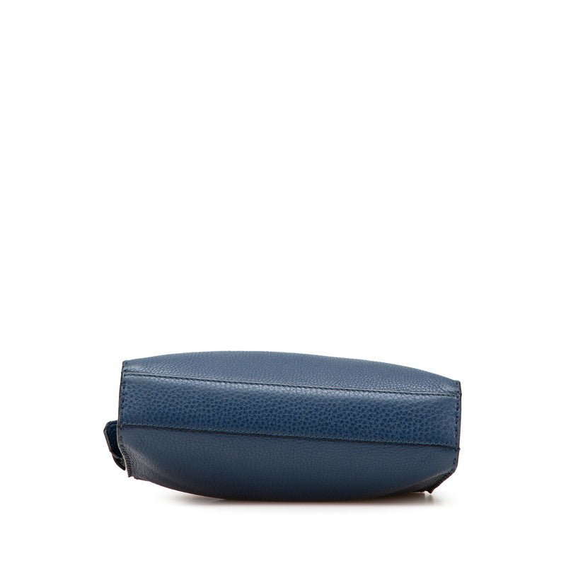 Fendi Peekaboo Leather Red Handbag Style 41