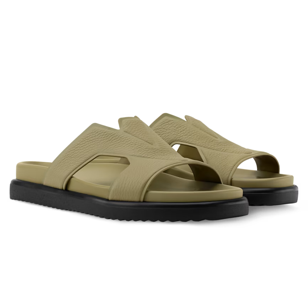 LV Oasis Mule Khaki Green