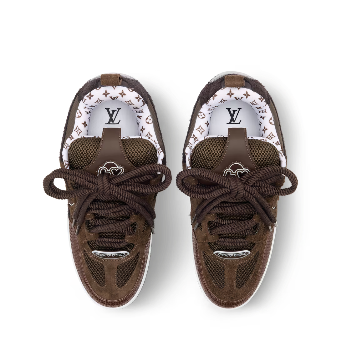 LV Skate Sneaker Brown