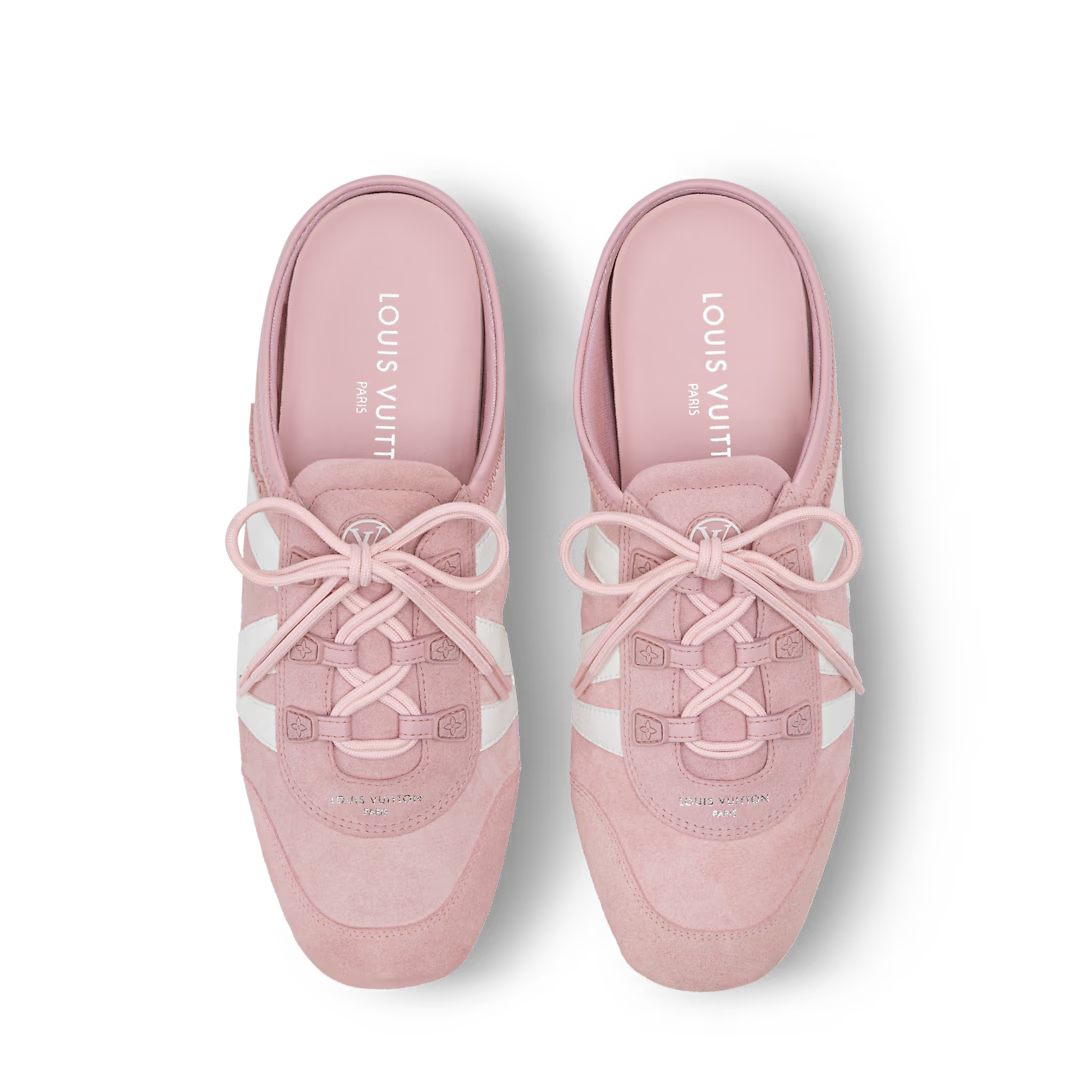 LV Sneakerina Open Back Rose Clair Pink