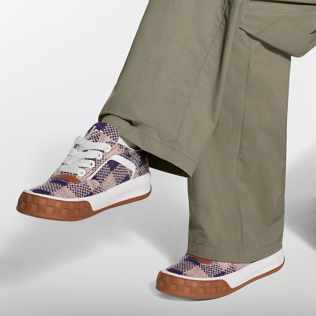 LV Tilted Sneaker Lilac Purple
