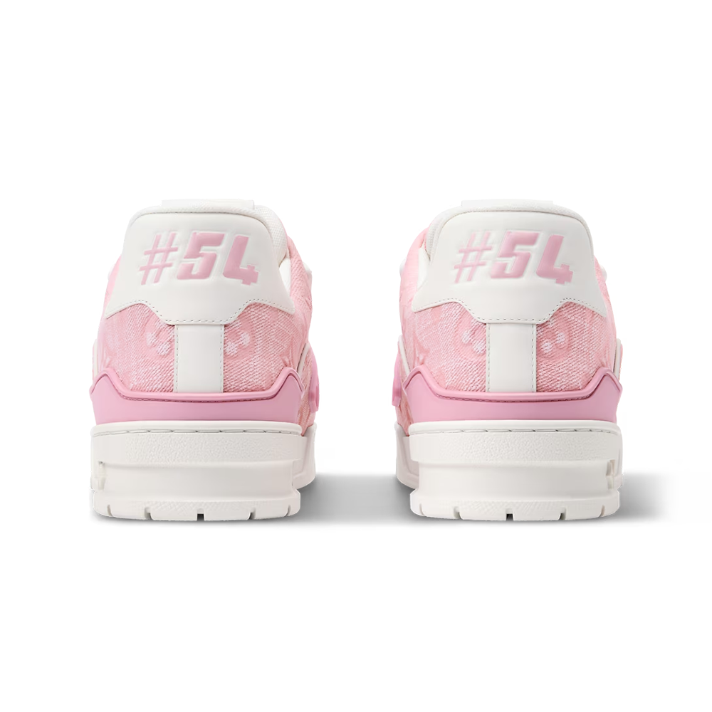 LV Trainer Pink Canvas