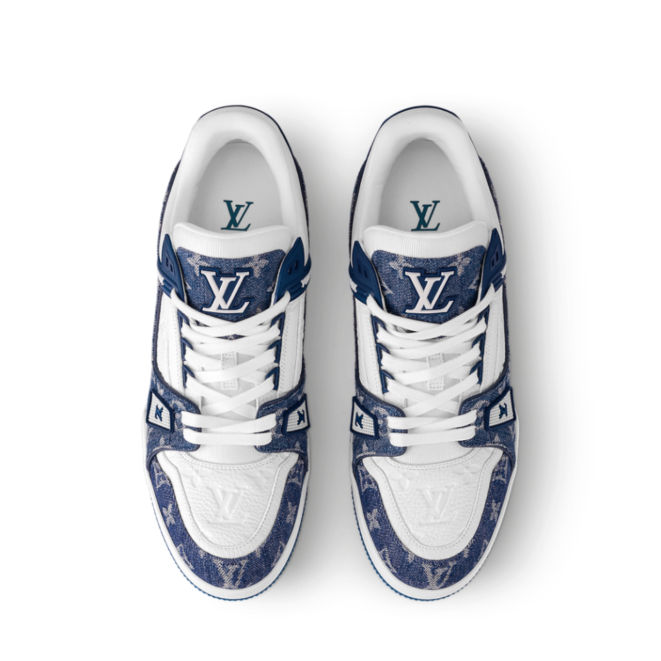 Louis Vuitton LV Trainer Sneaker ‘Denim Monogram Blue’