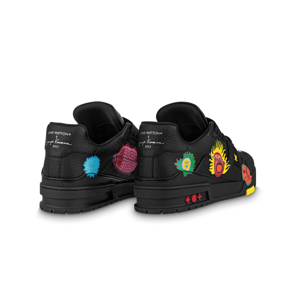Louis Vuitton LV Trainer Sneaker x Yayoi Kusama ‘Black Print’