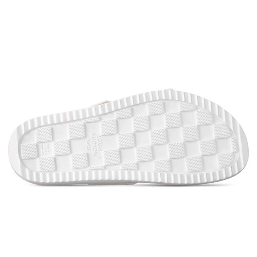 LV Venice Mule White