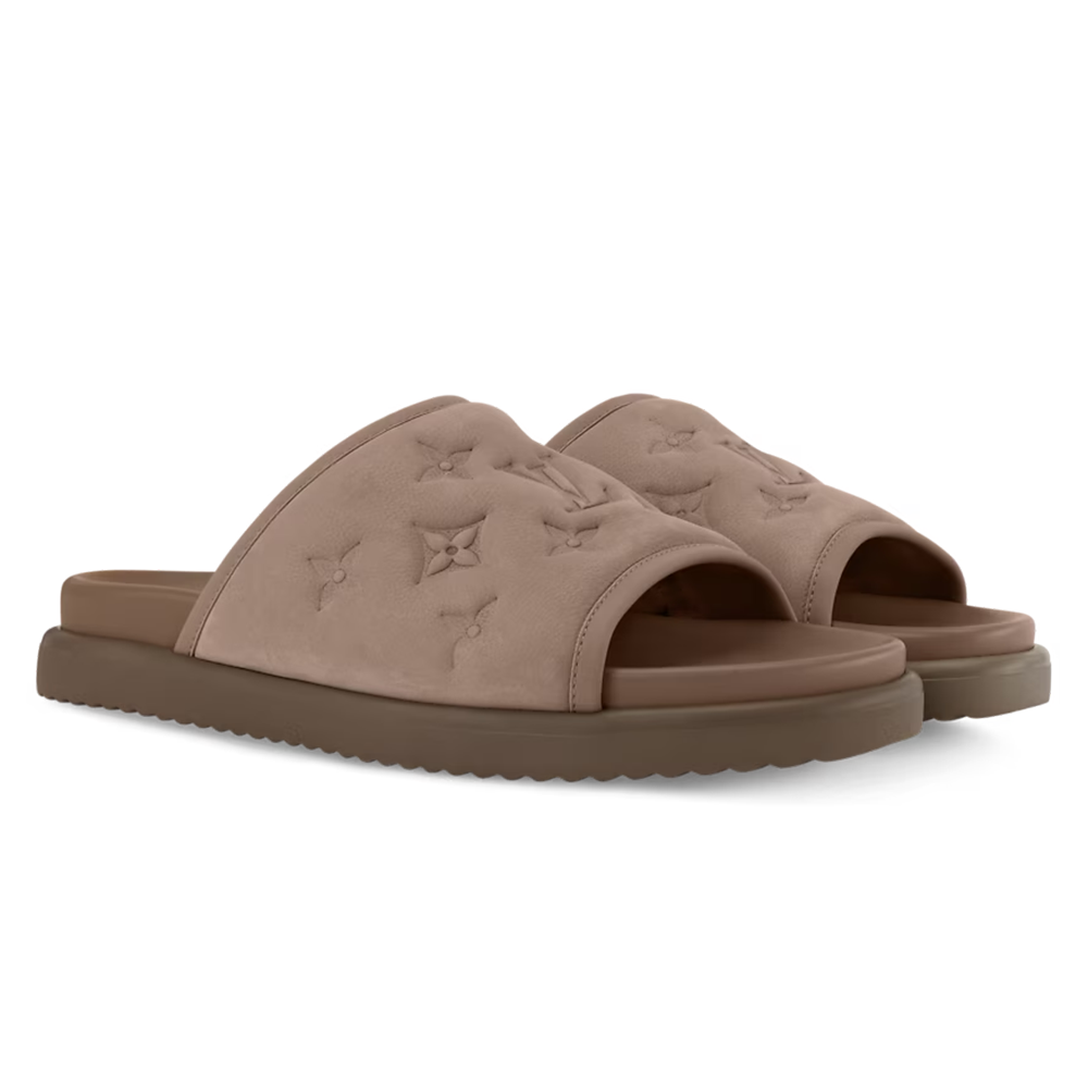 LV Miami Mule Taupe Brown