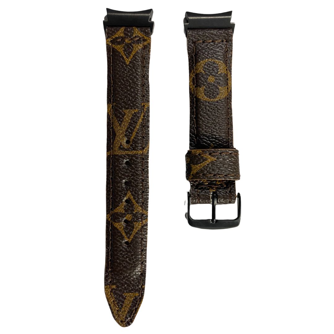 Gucci & Louis Vuitton Samsung Watch Band Upcycled