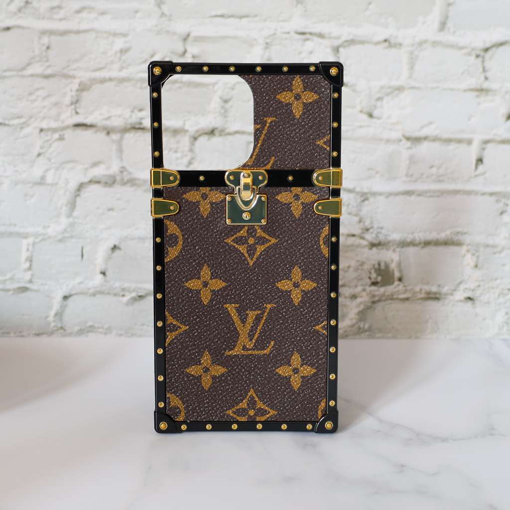Reverse Monogram Eye Trunk iPhone Case