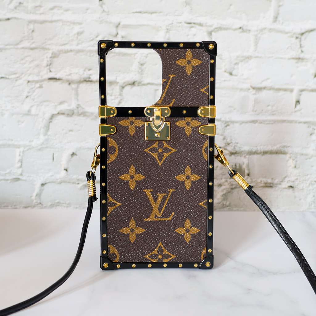 Reverse Monogram Eye Trunk iPhone Case