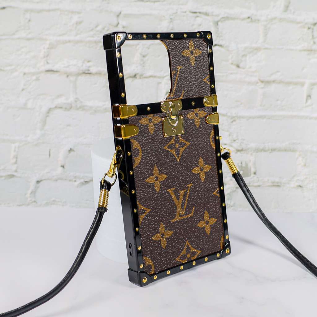 Reverse Monogram Eye Trunk iPhone Case