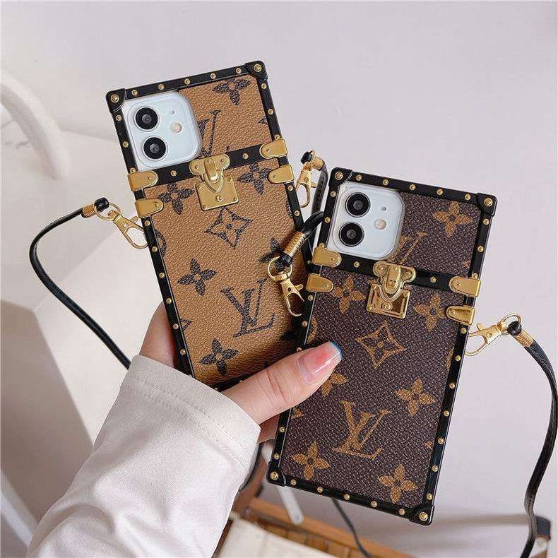 LV Trunk Phone Case for iPhone 1115 Pro Max Plus Series