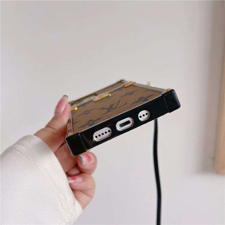 LV Trunk Phone Case for iPhone 1115 Pro Max Plus Series