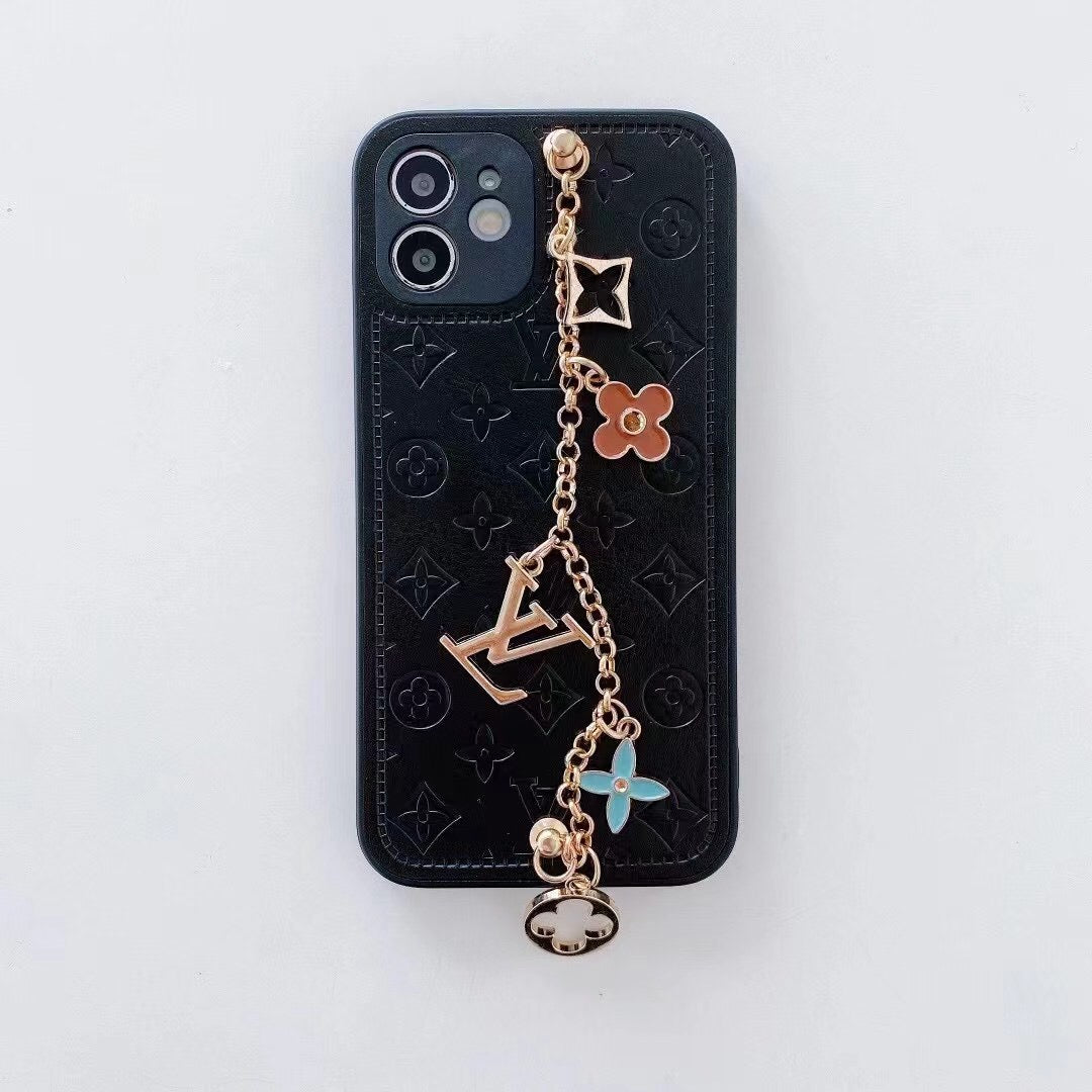 LV Luxury Phone Case Ornament Decoration for iPhone