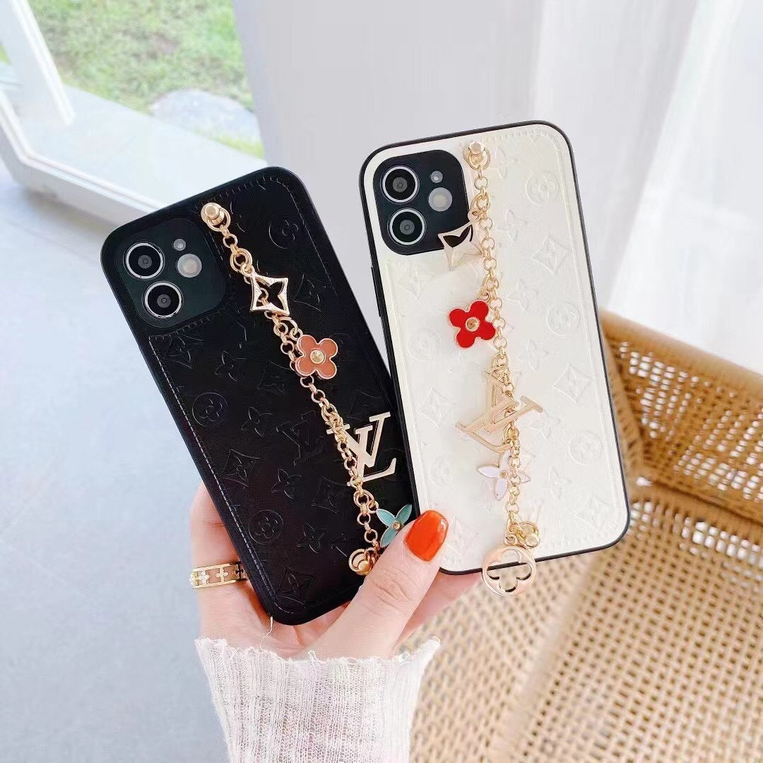 LV Luxury Phone Case Ornament Decoration for iPhone