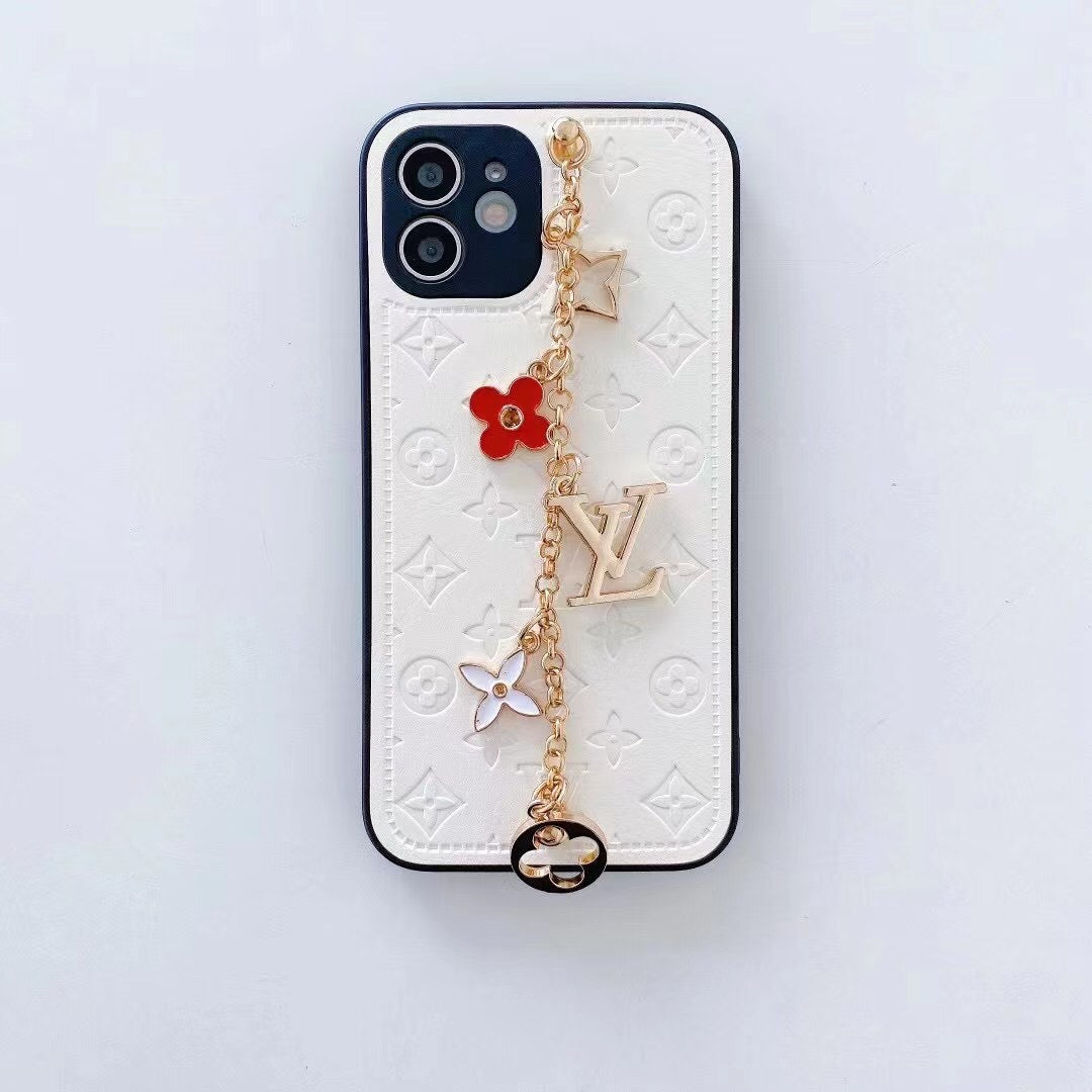 LV Luxury Phone Case Ornament Decoration for iPhone