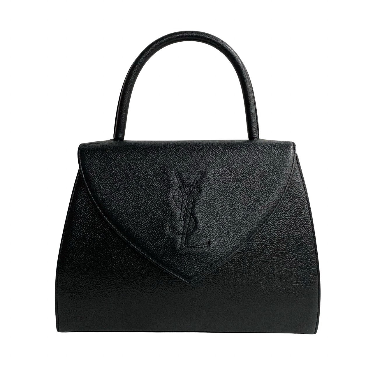 Saint Laurent Leather Red Handbag Style 22